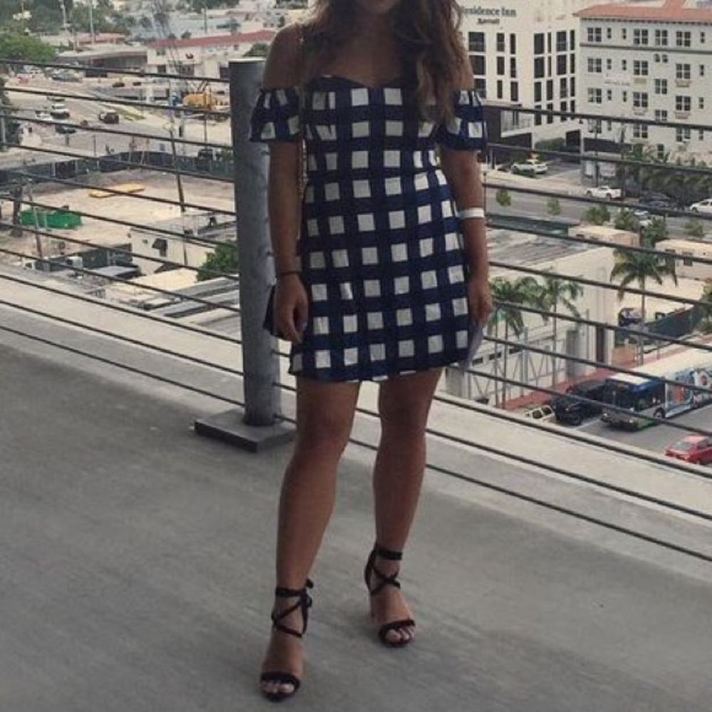 LPA check dress
